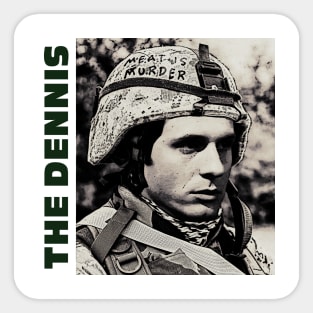 The Dennis (one square) Sticker